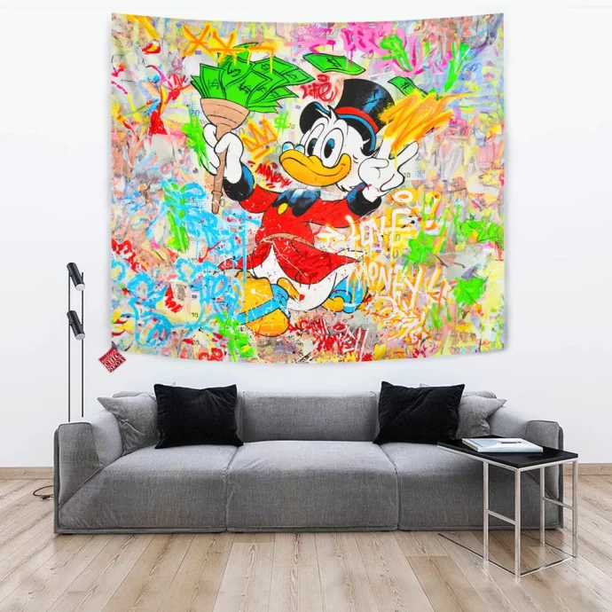 Scrooge McDuck Tapestry