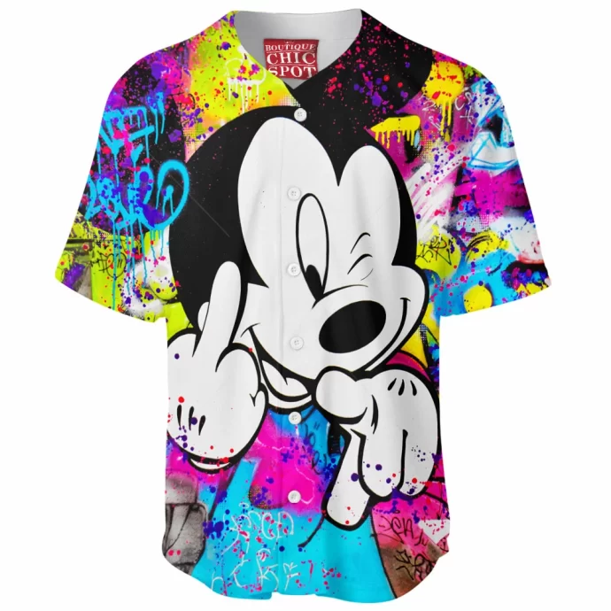 Mickey Mouse Baseball Jersey