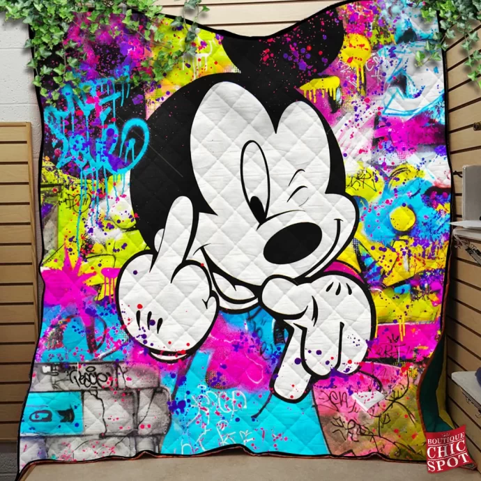 Mickey Mouse Quilt Blanket