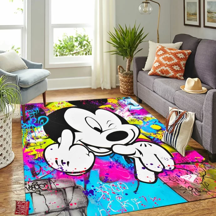 Mickey Mouse Rectangle Rug