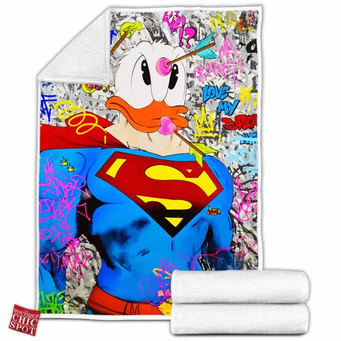 Donald Duck Fleece Blanket