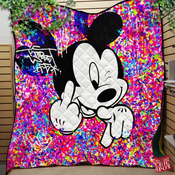 Mickey Mouse Quilt Blanket