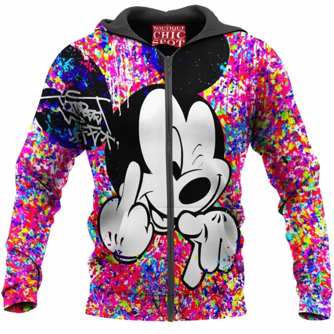 Mickey Mouse Zip Hoodie