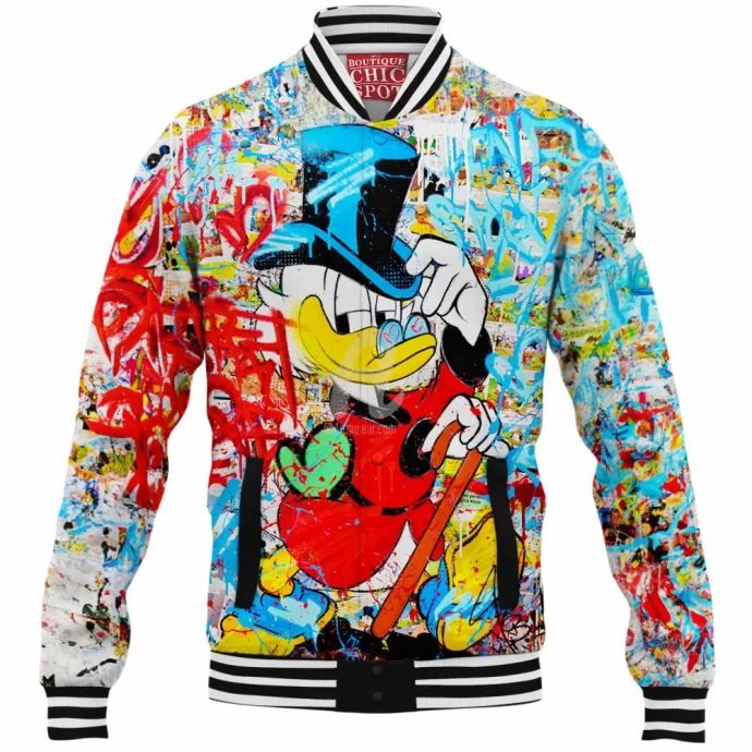 Scrooge McDuck Baseball Jacket