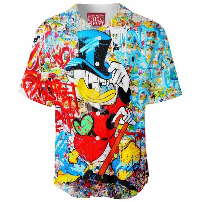 Scrooge McDuck Baseball Jersey