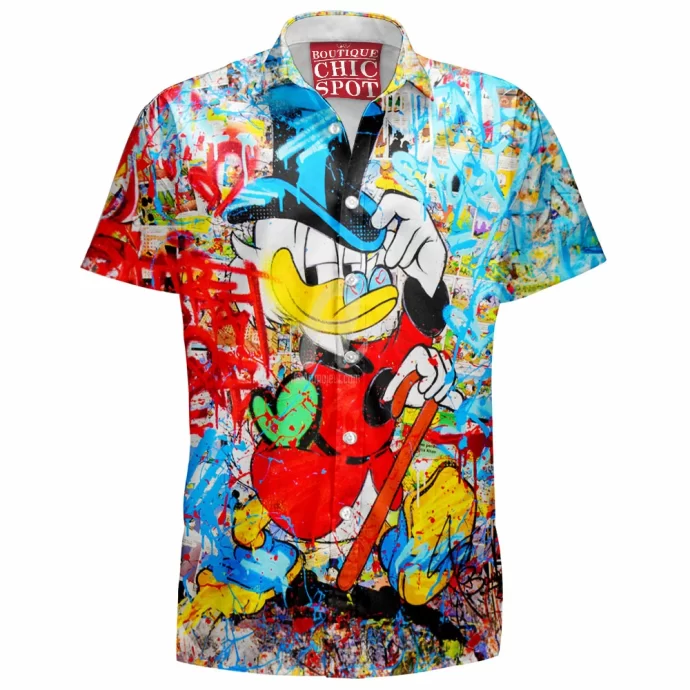 Scrooge McDuck Hawaiian Shirt