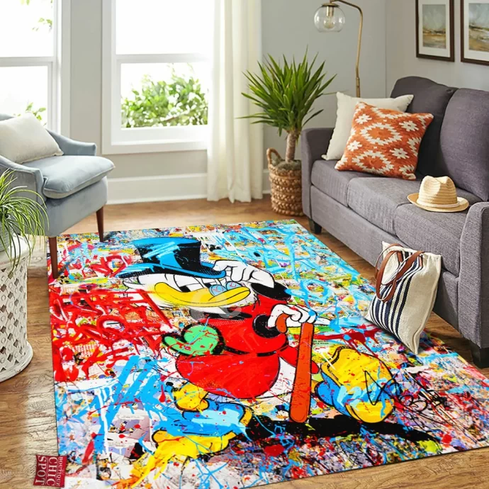 Scrooge McDuck Rectangle Rug