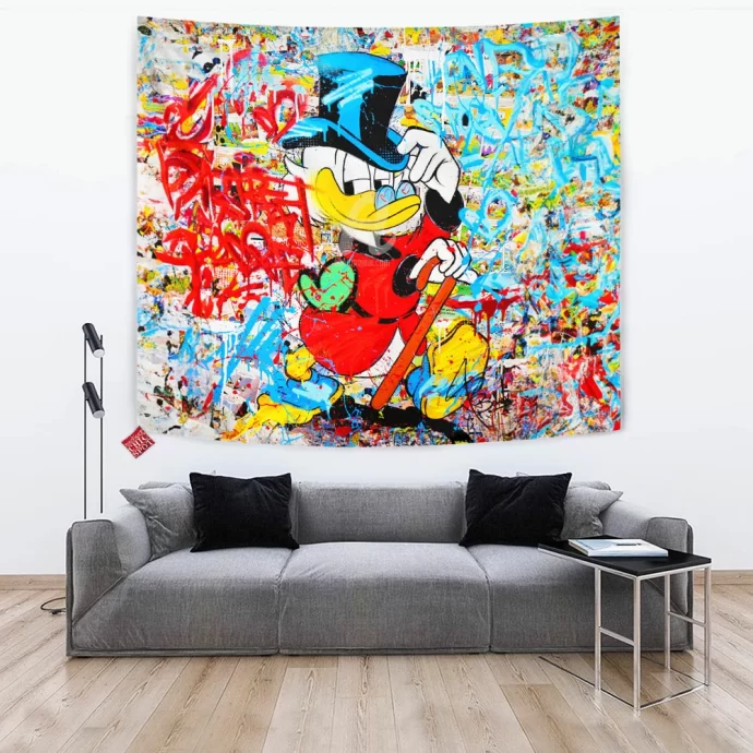 Scrooge McDuck Tapestry