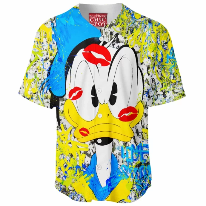 Donald Duck Baseball Jersey