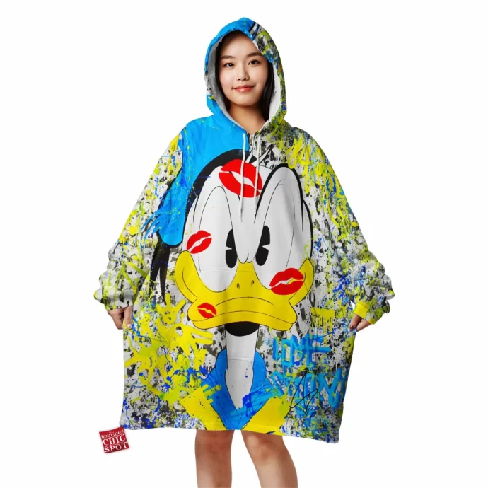 Donald Duck Blanket Hoodie