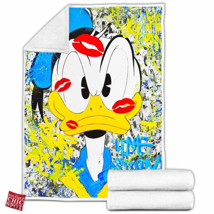 Donald Duck Fleece Blanket