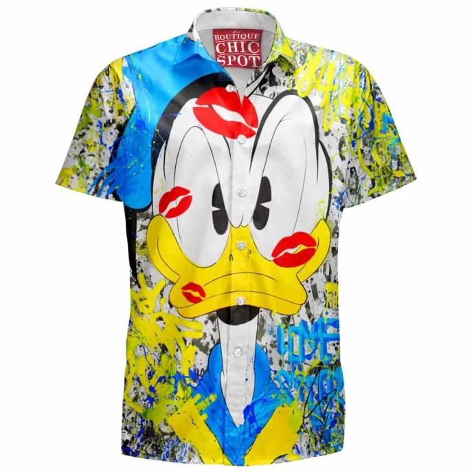 Donald Duck Hawaiian Shirt