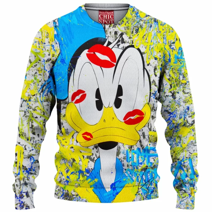 Donald Duck Knitted Sweater