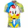Animation Polo Shirt, Donald Duck Polo Shirt, Disney Polo Shirt