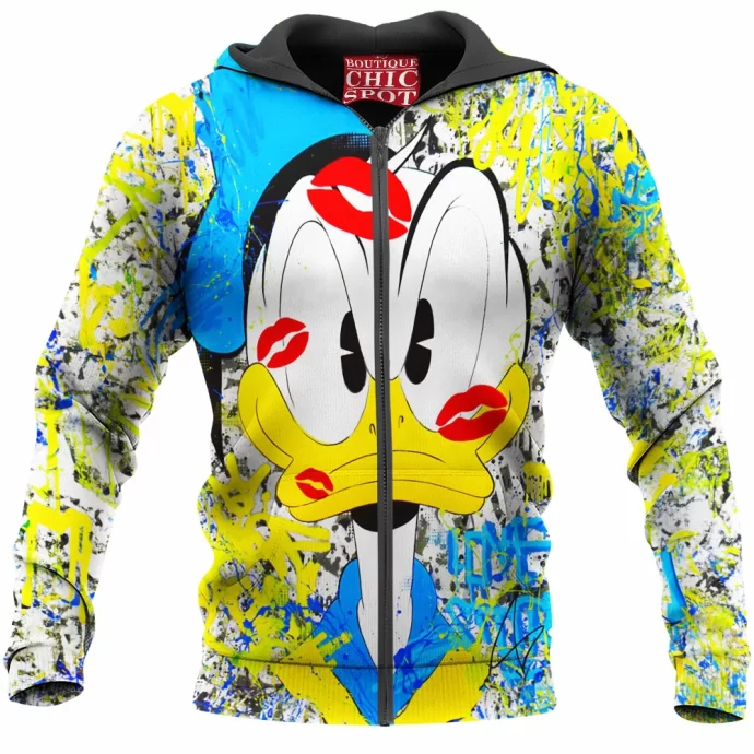 Donald Duck Zip Hoodie