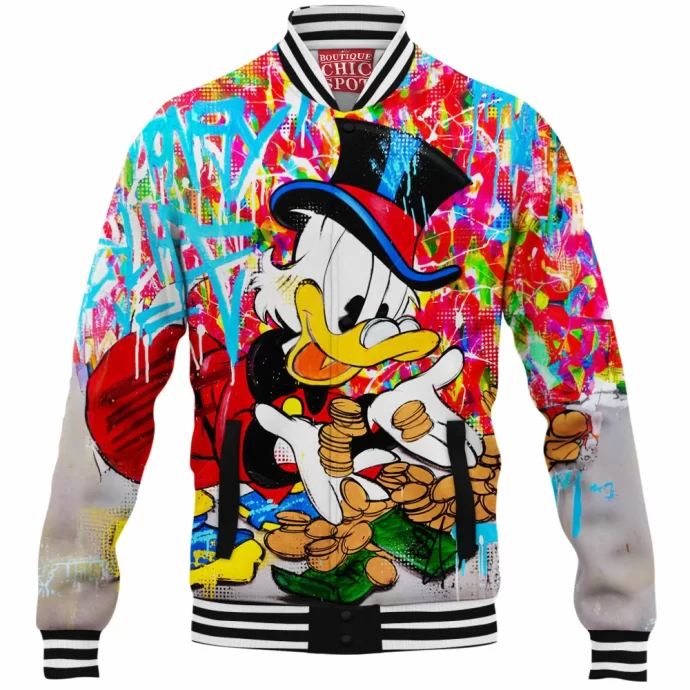 Scrooge McDuck Baseball Jacket