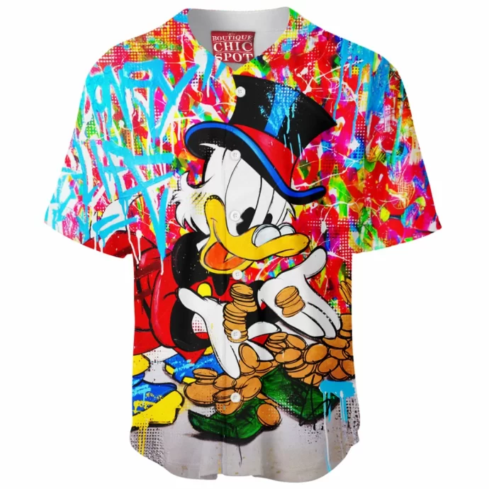 Scrooge McDuck Baseball Jersey