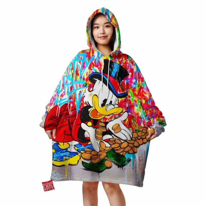 Scrooge McDuck Blanket Hoodie