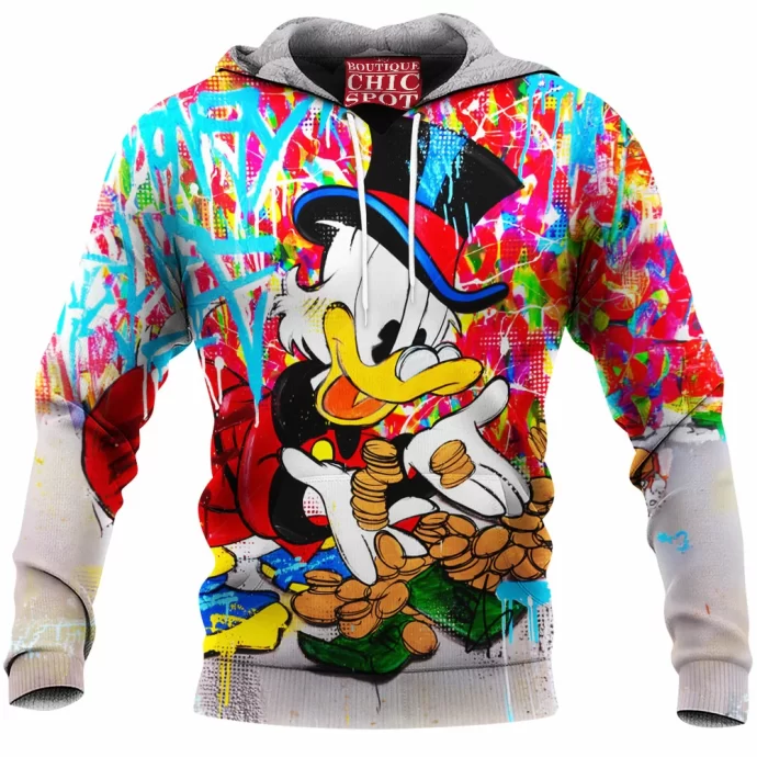 Scrooge McDuck Fleece Hoodie