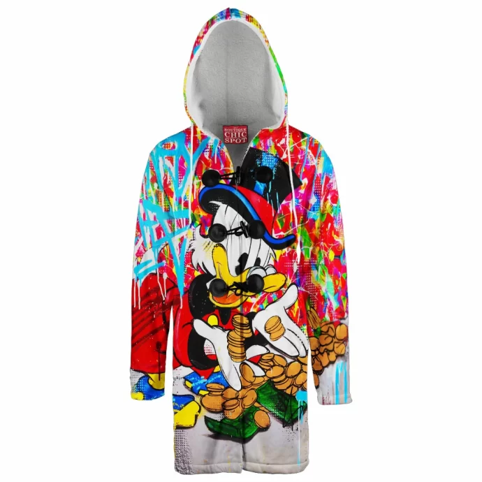 Scrooge McDuck Hooded Cloak Coat