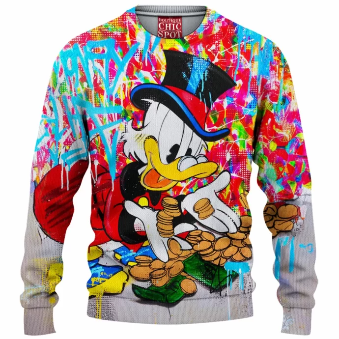 Scrooge McDuck Knitted Sweater