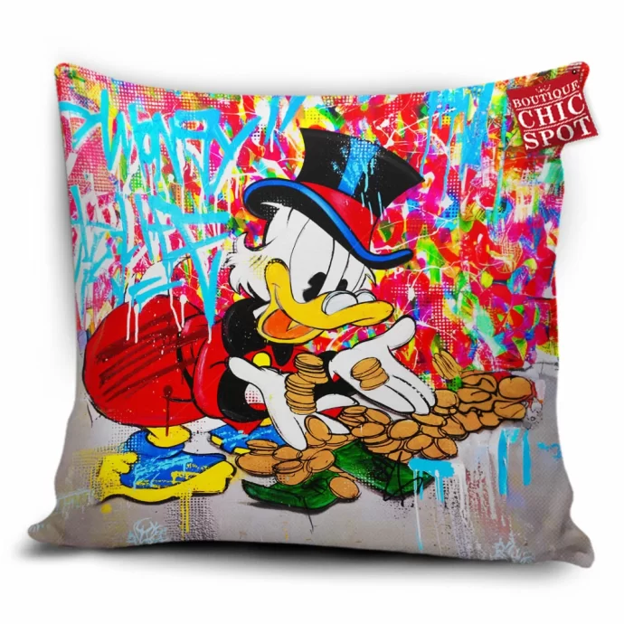 Scrooge McDuck Pillow Cover