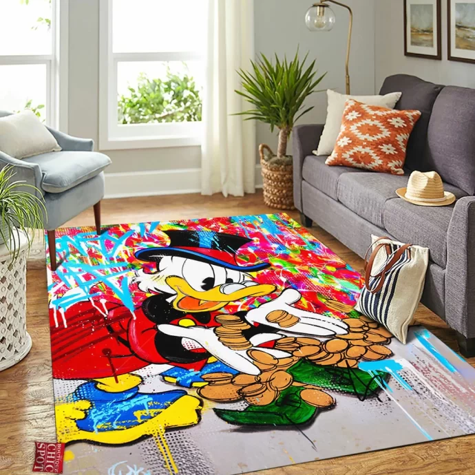 Scrooge McDuck Rectangle Rug