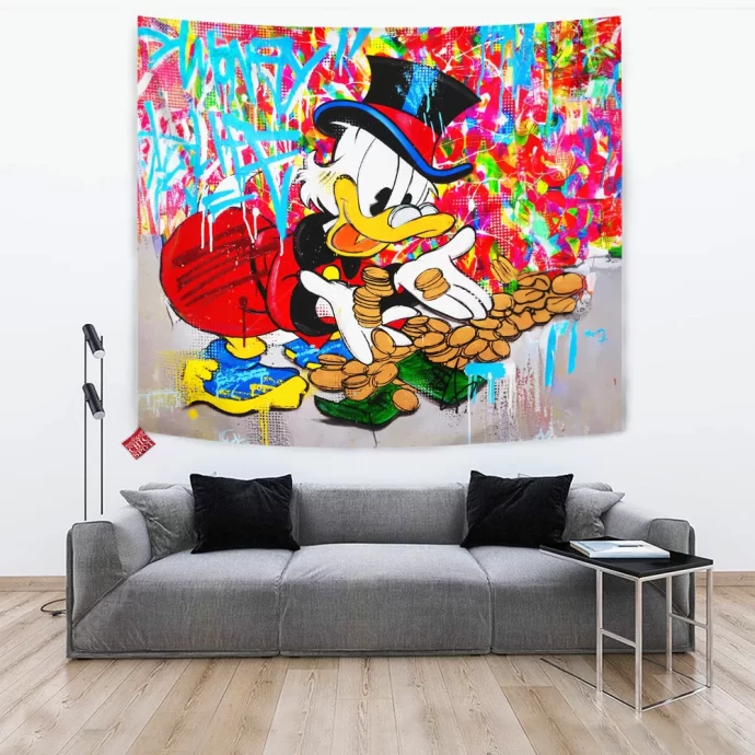 Scrooge McDuck Tapestry