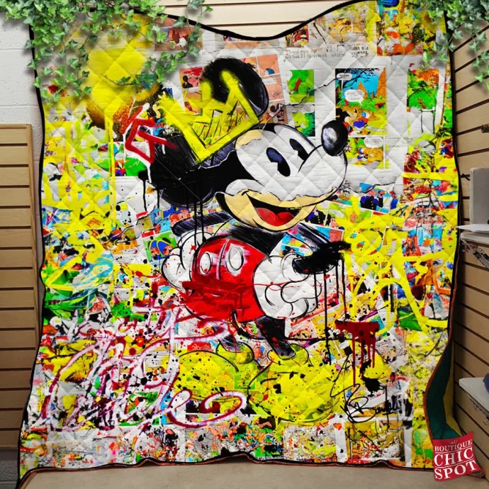 Mickey Mouse Quilt Blanket