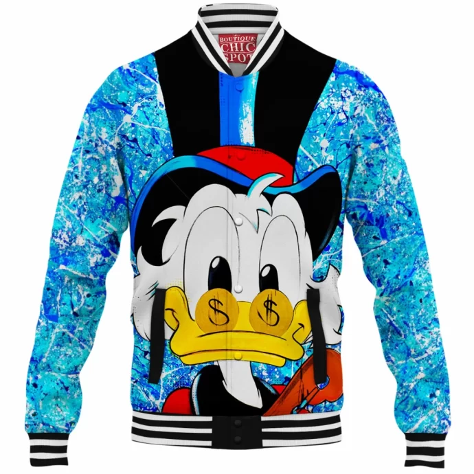 Scrooge McDuck Baseball Jacket