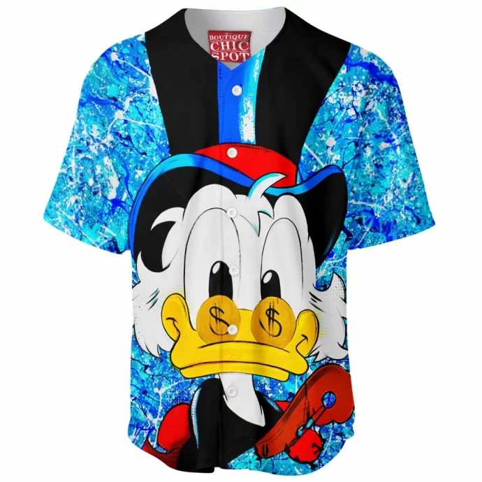 Scrooge McDuck Baseball Jersey