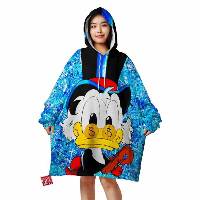 Scrooge McDuck Blanket Hoodie