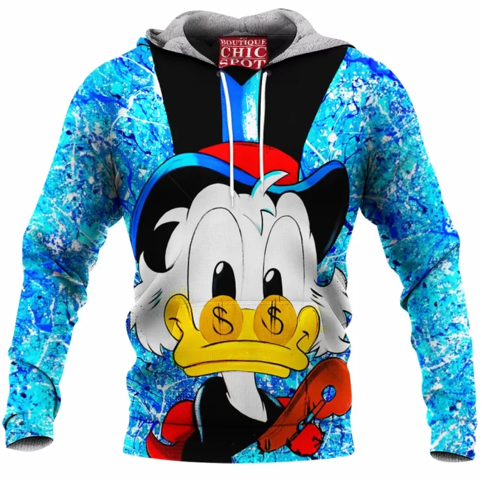 Scrooge McDuck Fleece Hoodie