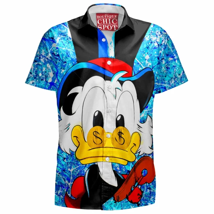 Scrooge McDuck Hawaiian Shirt