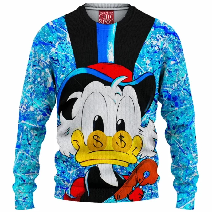 Scrooge McDuck Knitted Sweater