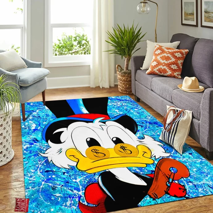 Scrooge McDuck Rectangle Rug