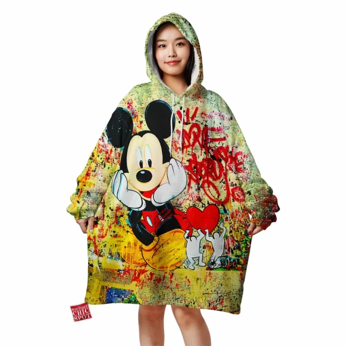 Mickey Mouse Blanket Hoodie