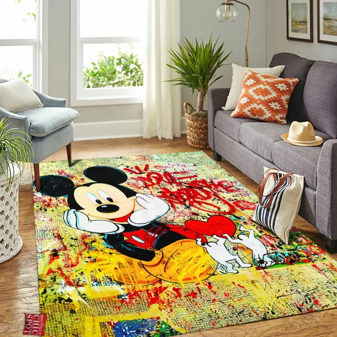 Mickey Mouse Rectangle Rug