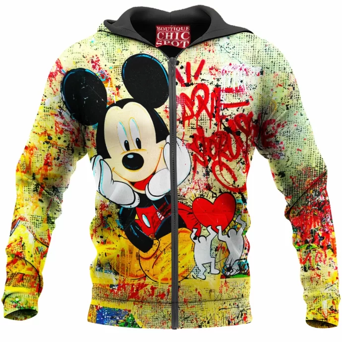 Mickey Mouse Zip Hoodie