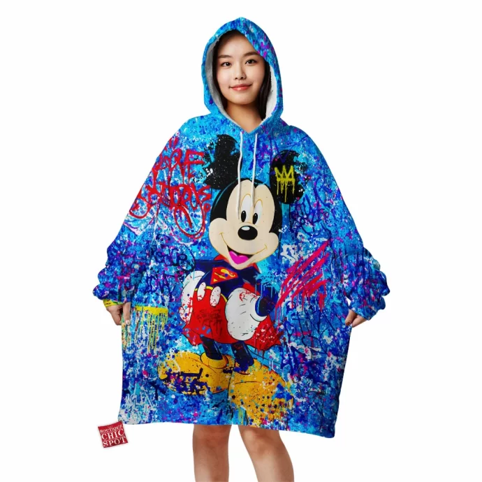 Mickey Mouse Blanket Hoodie