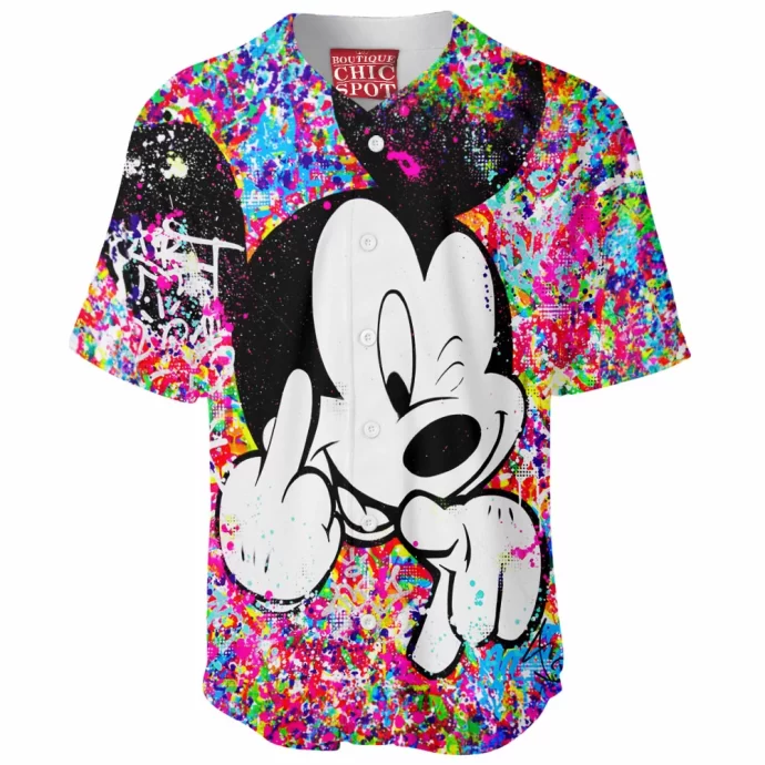 Mickey Mouse Baseball Jersey