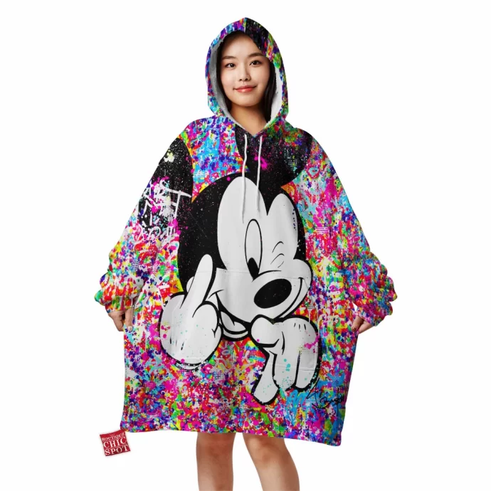 Mickey Mouse Blanket Hoodie