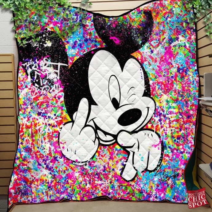 Mickey Mouse Quilt Blanket