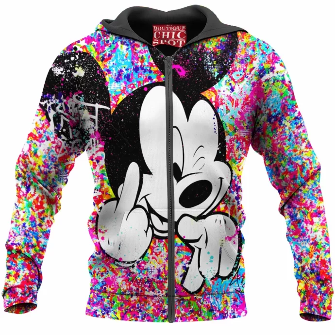 Mickey Mouse Zip Hoodie