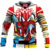 Comic Fleece-Hoodie, Spider-man Fleece-Hoodie