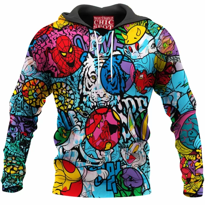 Cartoon, Animation Characters Hoodie