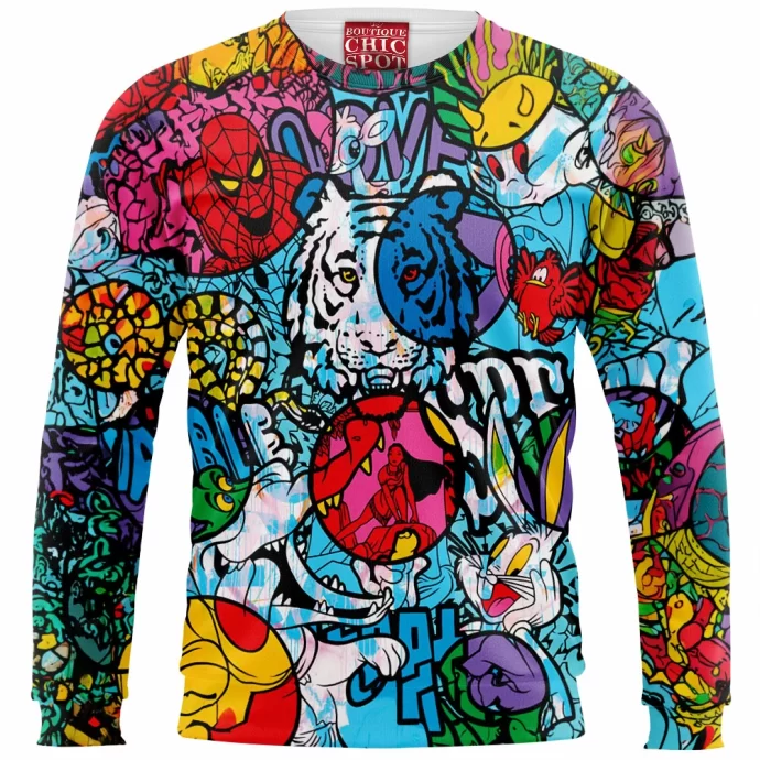 Cartoon, Animation Characters Sweatshirt