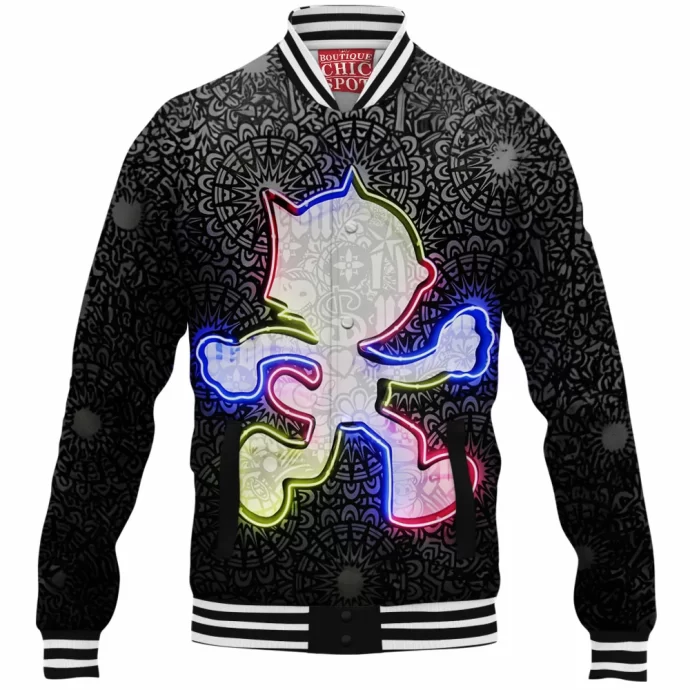 Felix The Cat,Meow Baseball Jacket