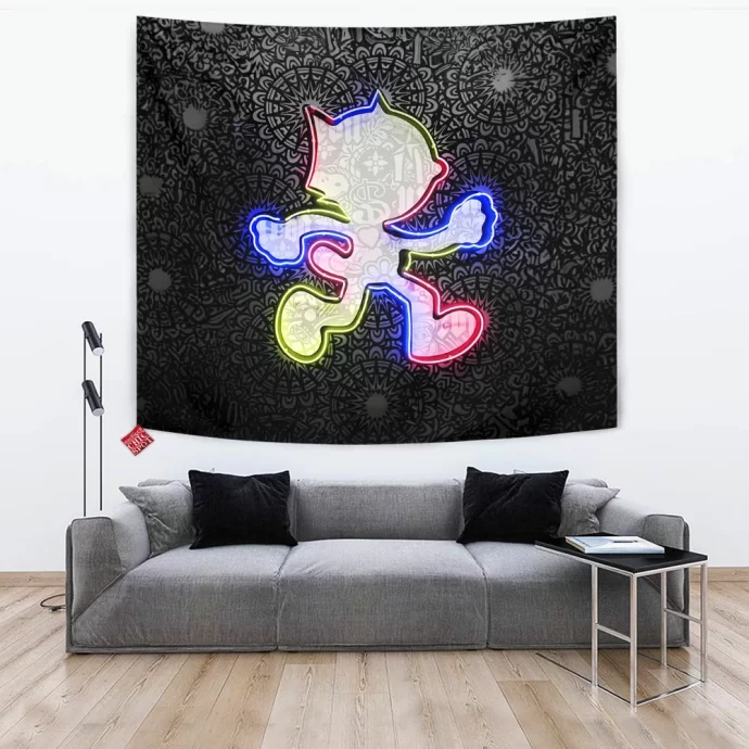 Felix The Cat,Meow Tapestry