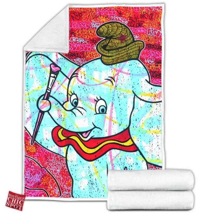 Dumbo Fleece Blanket